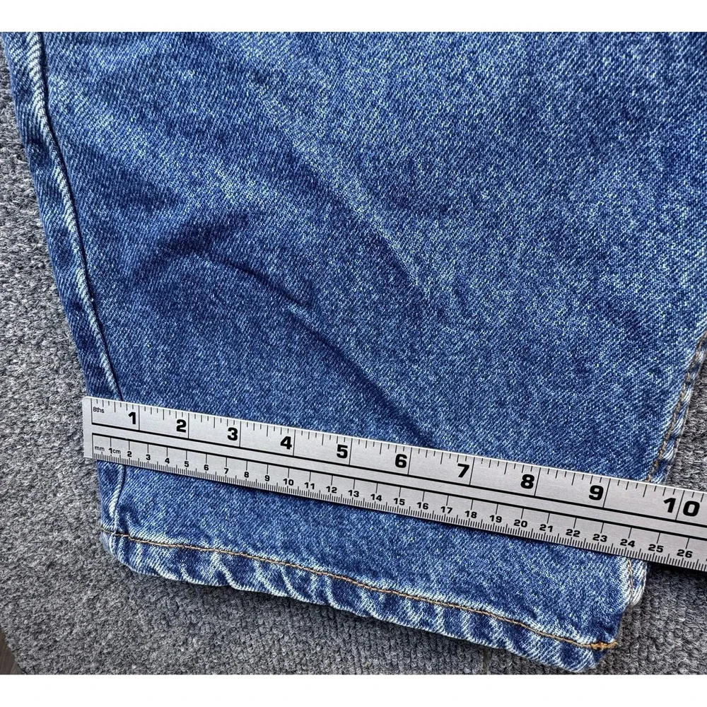 Schmidt Workwear Men's Carpenter/Workwear/Utility Jeans Leather label Size 40x30